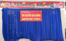Kỳ thi Huyền Đai Đẳng tại Công An huyện Dương Minh Châu